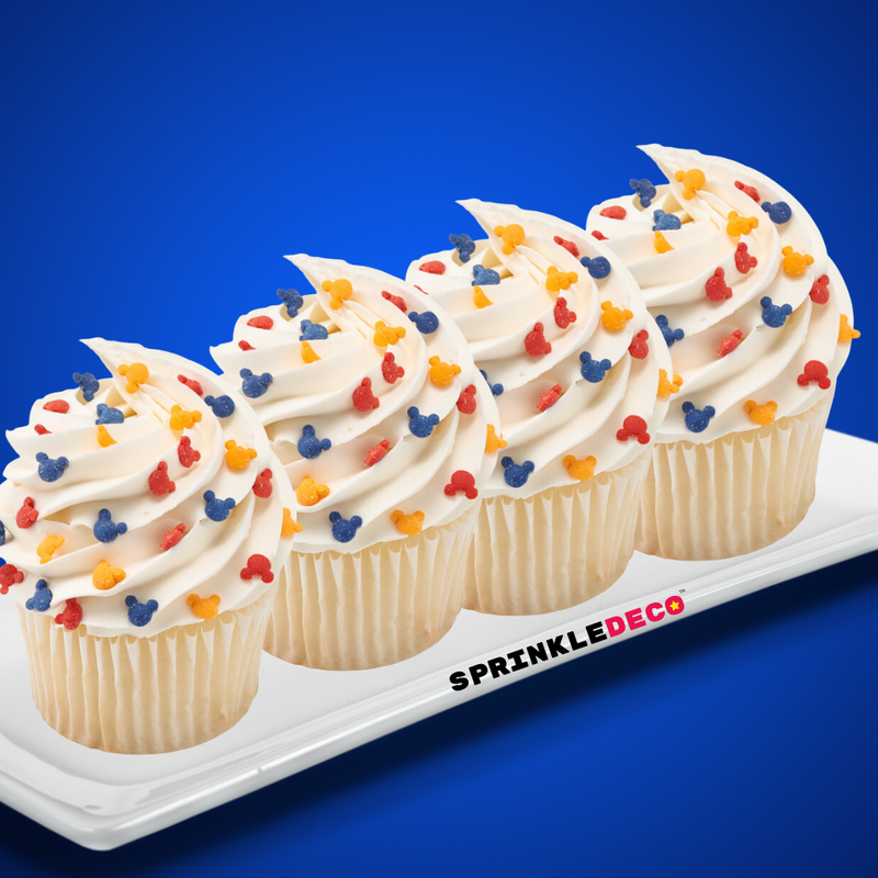 Mickey Mouse Primary Cupcake Decoration Sprinkles 4oz