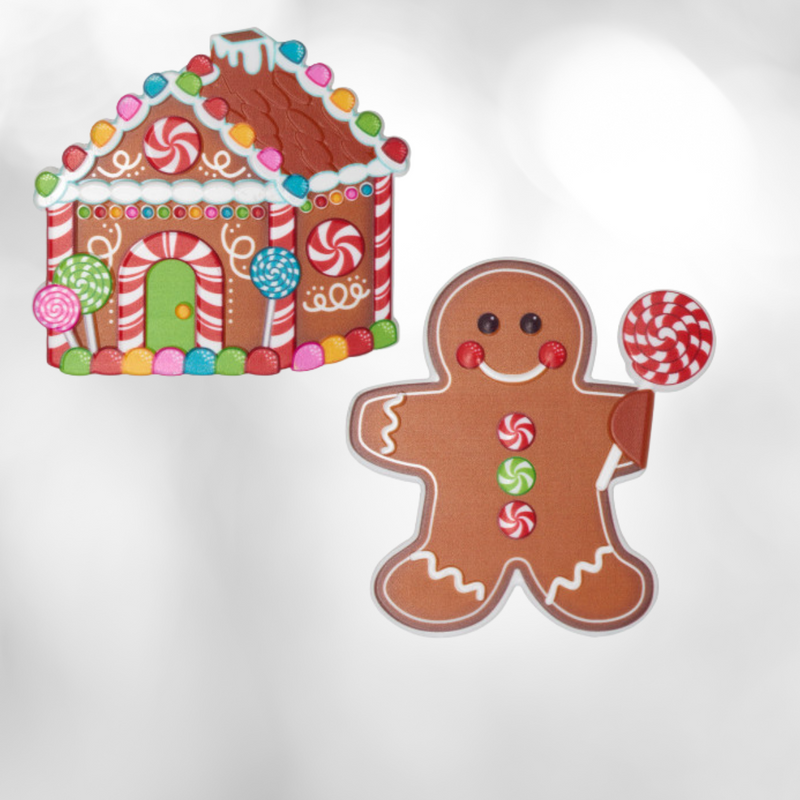 Gingerbread House Cake Decoration