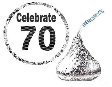 216 Celebrate 70 (70th) Birthday Hershey&