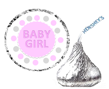 216 Baby Girl Baby Shower Party Favor Hershey&