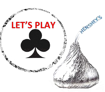 216 Lets Play Playing Card Symbol Party Favor Hershey&
