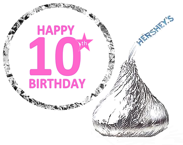 216 Happy 10th (tenth) Birthday Hershey&
