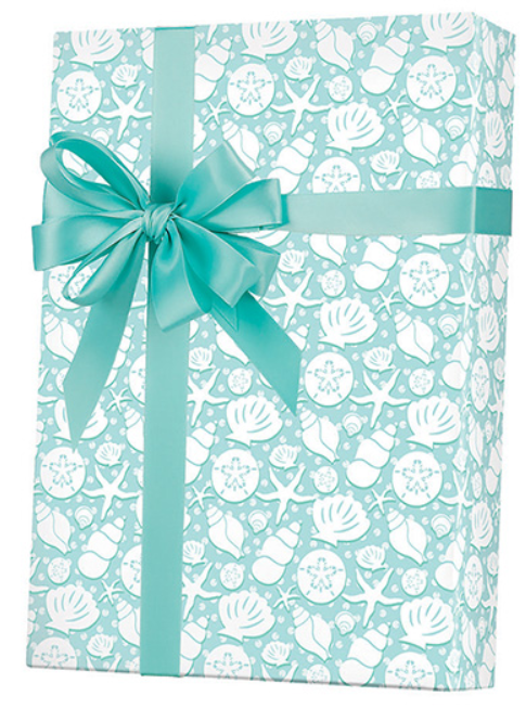SeaShells Gift Wrapping Paper 15ft