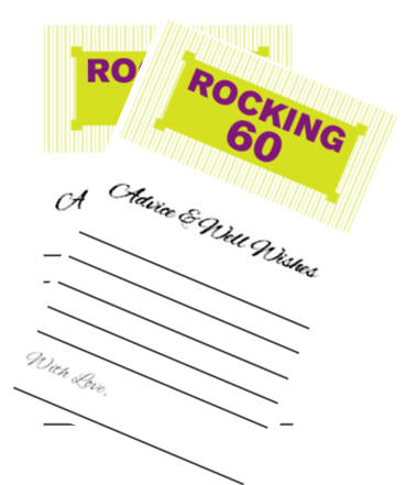 Rocking 60! Advice Cards -40pk