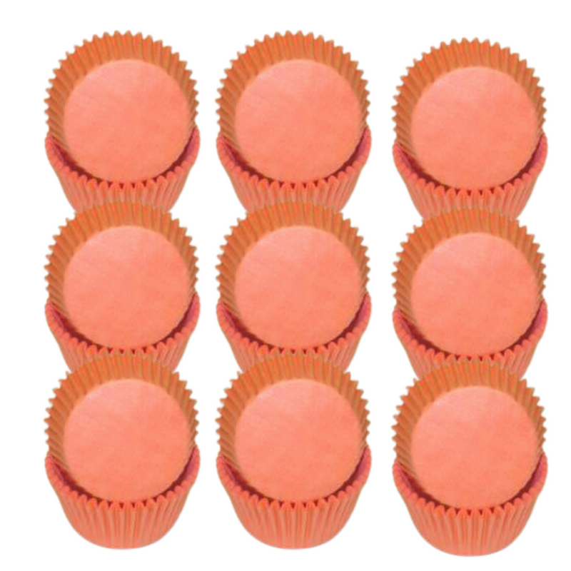 Peach Colored Cupcake Liners Baking Cups -50pack