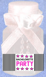 Star Bachelorette 12pack Mini Bubble Favors