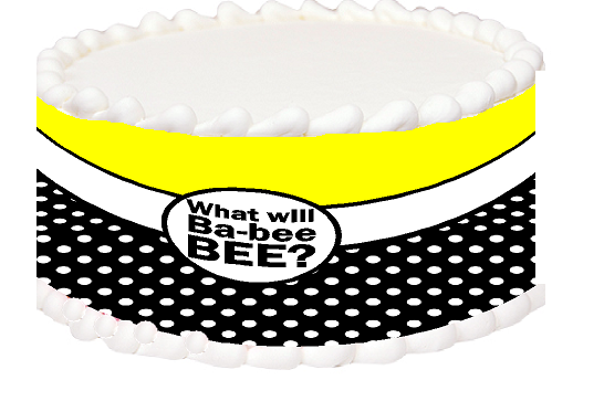 Ba-bee Peel and Stick Edible Cake Decoration Border Wrap
