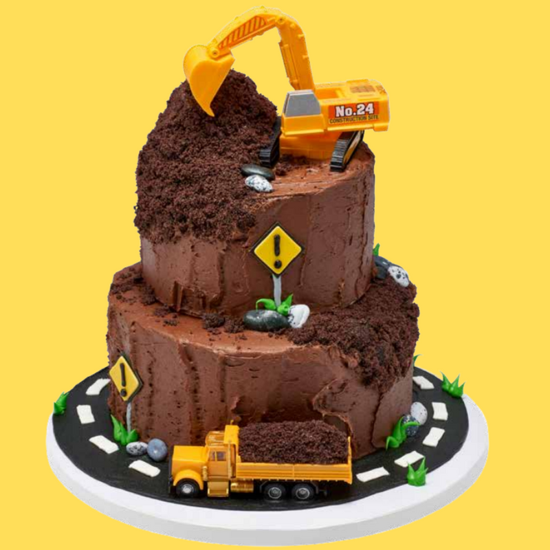 Construction Cake Topper Toy Decorations No.24