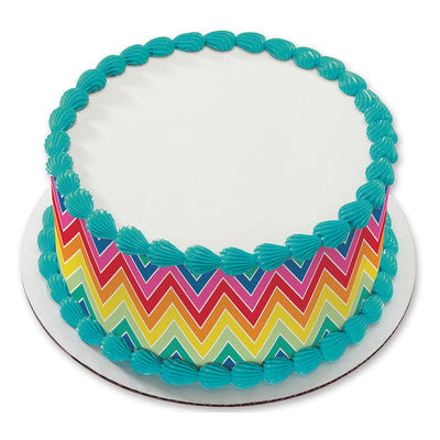 Paw Print Edible Cake Decoration Wrap Ribbon Topper 