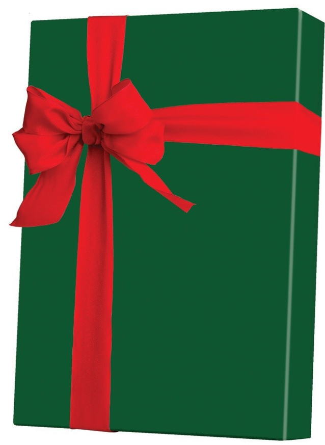 Hunter Green Gift Wrap Wrapping Paper 24 x 15ft