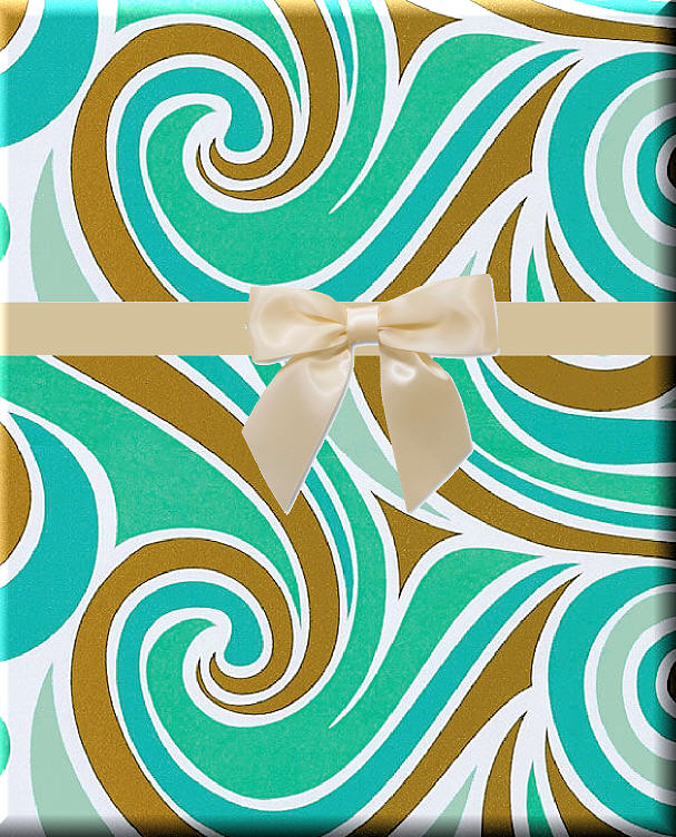 Solid Orange Specialty Gift Wrapping Paper Premium Specialty 15Ft