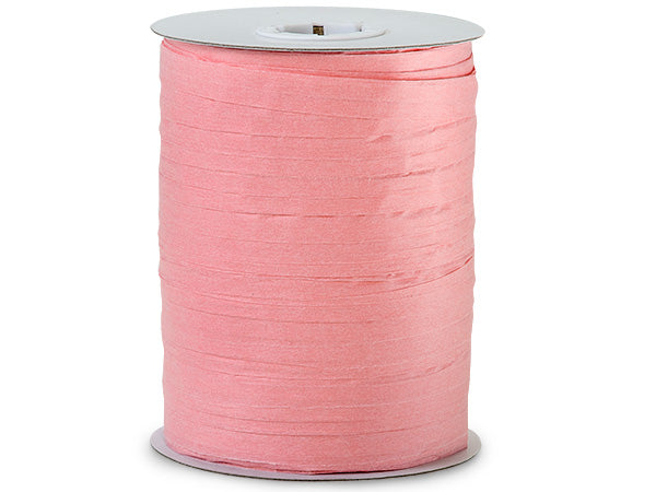 Paper Coral Rose Gift Wrap Packaging Raffia Ribbon with Gift Tags