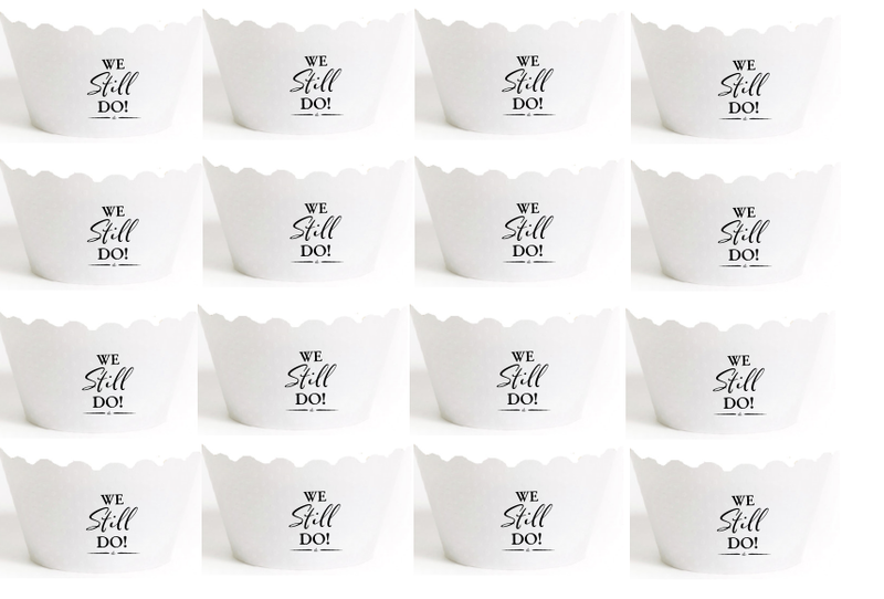 12ct We Still Do Cupcake Baking Cups Decoration Wrappers