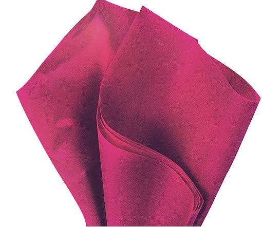 Cranberry Color Gift Wrap Pom Pom Tissue Paper