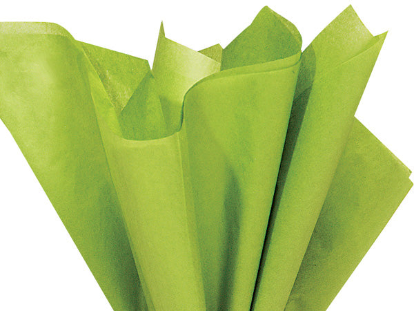 Oasis Green Color Gift Wrap Pom Pom Tissue Paper