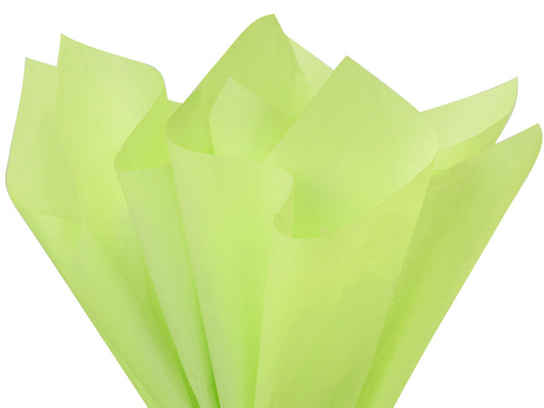 Pistachio Color Gift Wrap Pom Pom Tissue Paper