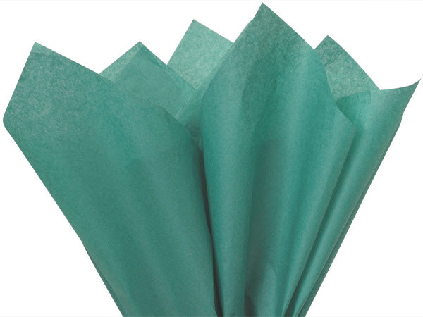 Teal Color Gift Wrap Pom Pom Tissue Paper