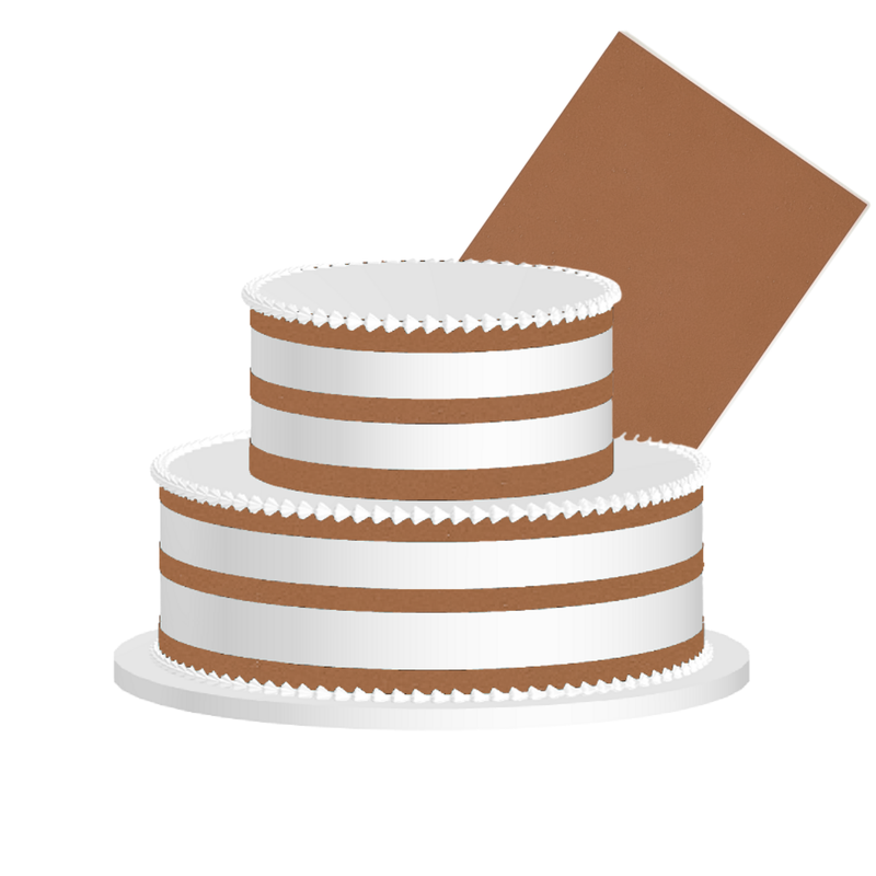 Rust Edible Frosting Sheet – Premium Printable Icing Sheet for Cakes, Cupcakes, Cookies & Dessert Decorating