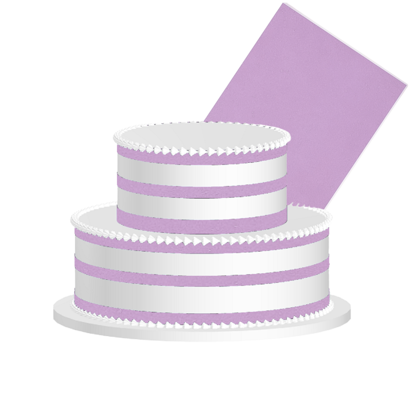 Dusty lavender Edible Frosting Sheet – Premium Printable Icing Sheet for Cakes, Cupcakes, Cookies & Dessert Decorating