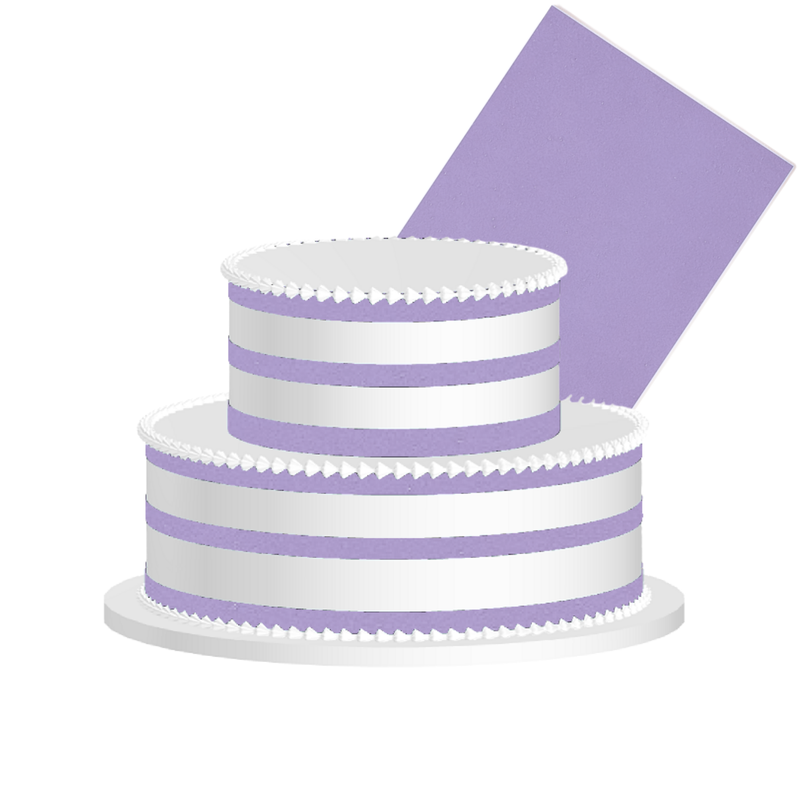 Lilac Edible Frosting Sheet – Premium Printable Icing Sheet for Cakes, Cupcakes, Cookies & Dessert Decorating