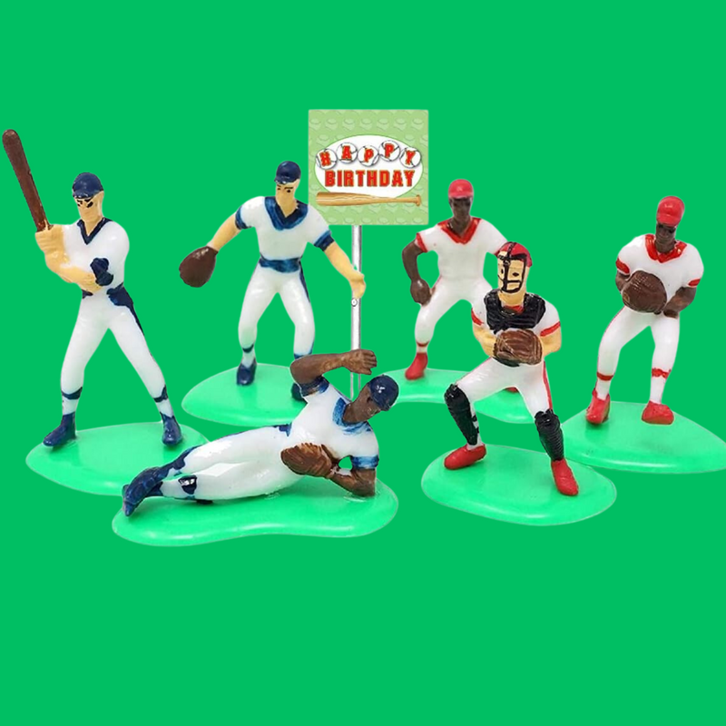 Baseball Cake Decoration Topper Figurines