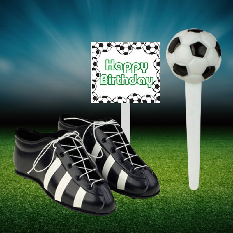 Soccer Cleats Deluxe Cake Decoration Topper