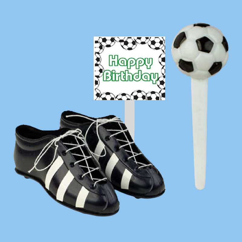 Soccer Cleats Deluxe Cake Decoration Topper