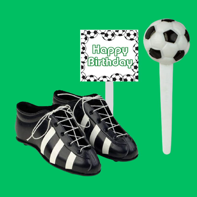 Soccer Cleats Deluxe Cake Decoration Topper