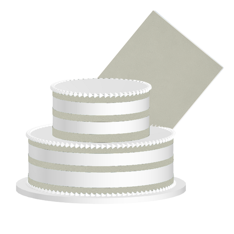 Beige Edible Frosting Sheet – Premium Printable Icing Sheet for Cakes, Cupcakes, Cookies & Dessert Decorating