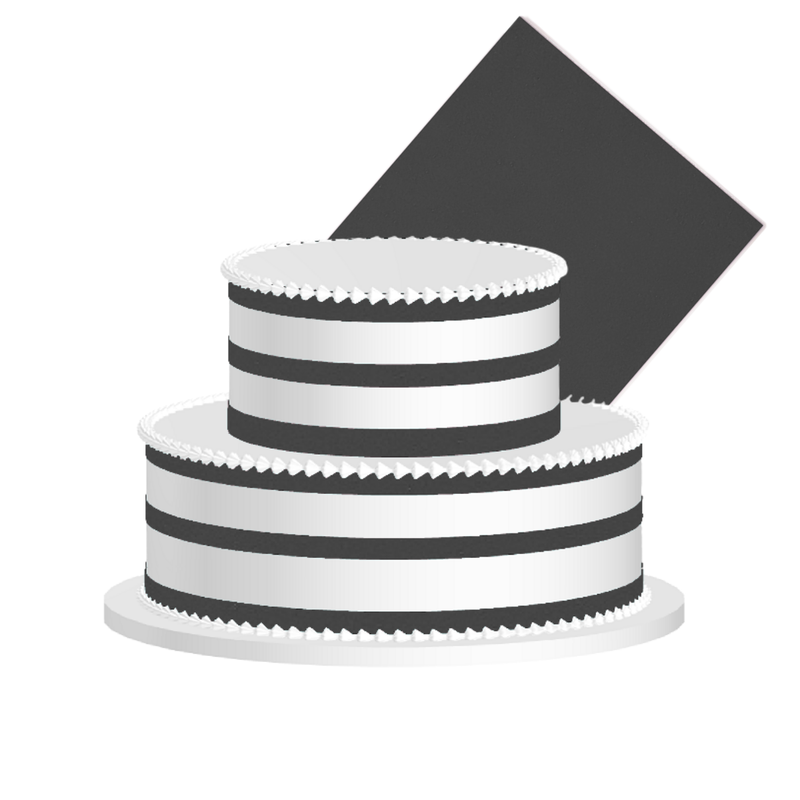 Charcoal Gray Edible Frosting Sheet – Premium Printable Icing Sheet for Cakes, Cupcakes, Cookies & Dessert Decorating