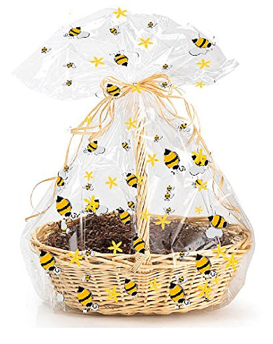 Bees Cakes Decorations #45148 - Bumble Bee Shaped Edible Hard Sugar Decorations, 16 Pcs