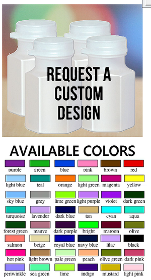 *** Your Design Party Bubble Design - Use your image or Text  12pack ***