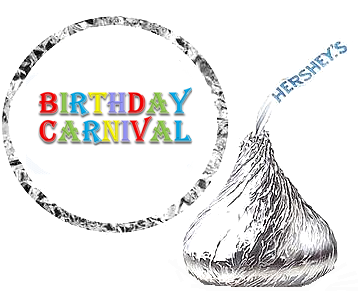 216 Birthday Carnival Party Favor Hershey&