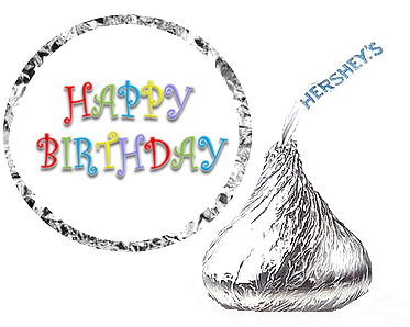 216 Happy Birthday Birthday Party Favor Hershey&