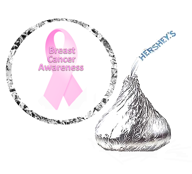 216 Breast Cancer Awareness  Party Favor Hershey&