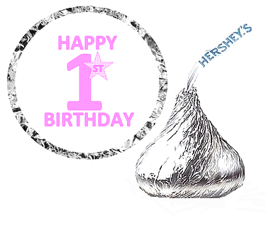 216 Happy First (1st) Birthday Hershey&