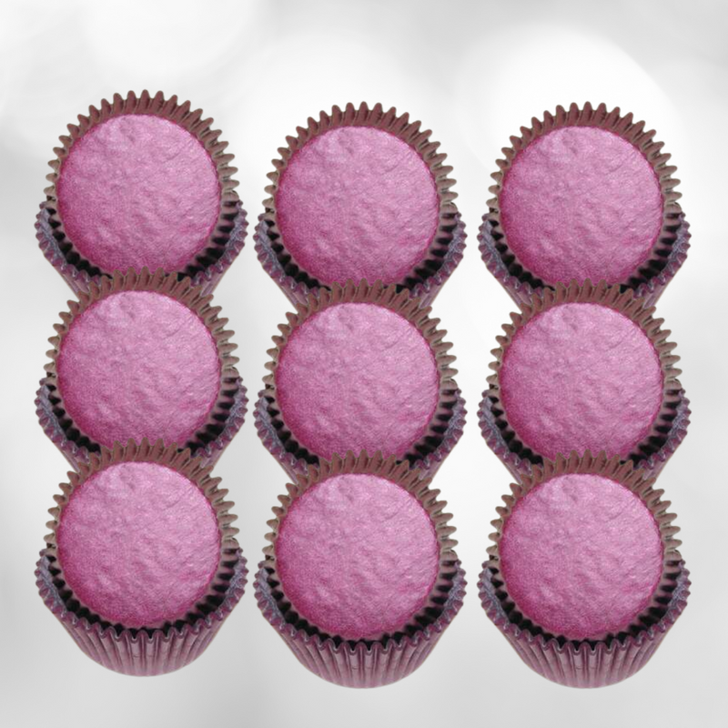 Burgundy Solid Colored Cupcake Liners Baking Cups -50pack