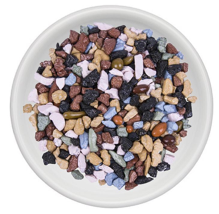 Edible Real Rocks Chocolate Rocks Regular Cake & Desert Decoration Edible Rocks - 6oz ...
