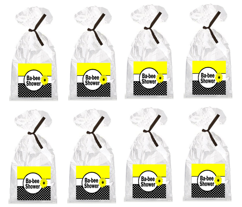 12pack Ba-Bee Favor Bags with Twist Ties
