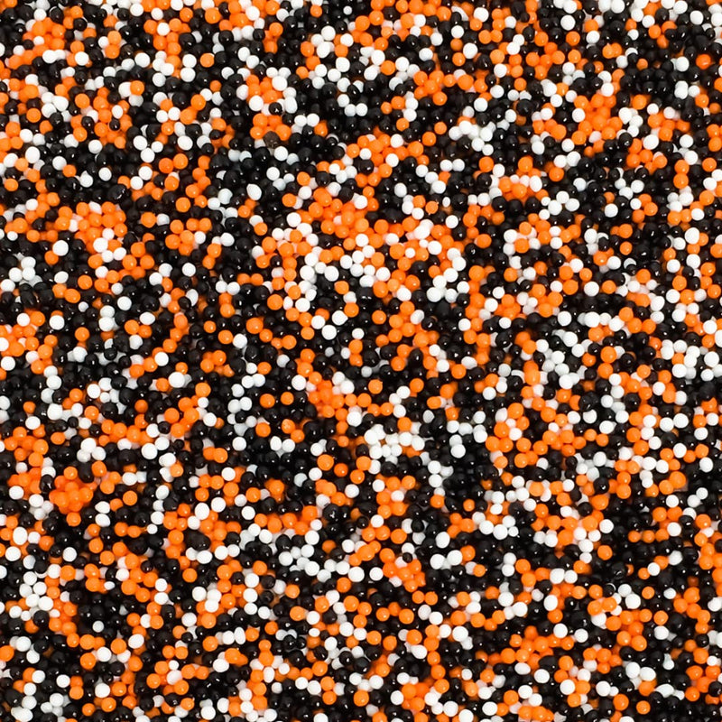 Halloween Nonpareils Bake In Sprinkle On Edible Confetti Sprinkles Toppings For Cake Cookie Cupcake Icecream Donut 4oz