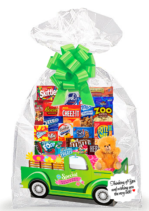 Special Delivery Thinking Of You Cookies, Candy & More Care Package Snack Gift Box Bundle Set