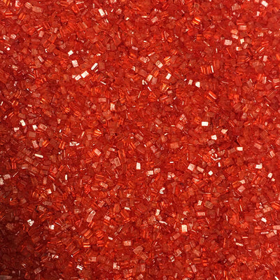 Red Pink Sparkling Coarse Texture Edible Cake Cookie Cupcake Cocktail Icecream Donut Sparkle Colored Sugar Gemstone Crystals 6oz