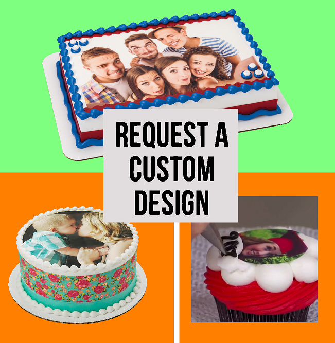 *** Top Seller *** Customer Provided Edible Photo Cake Decoration Image For Cakes Cupcakes & More