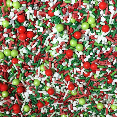 Its Beginning To Look Like Christmas Cupcake Cake Decoration Confetti Sprinkles Cake Cookie Icecream Donut Jimmies Quins 6oz