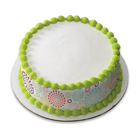 Carnival Bursts Birthday Peel  & STick Edible Cake Topper Decoration for Cake Borders