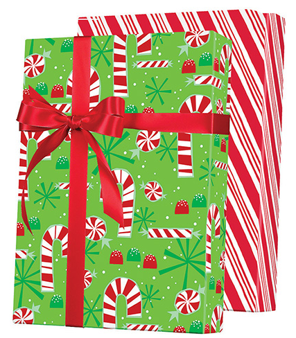 Candy Candy Reversible Gift Wrapping Paper 15ft