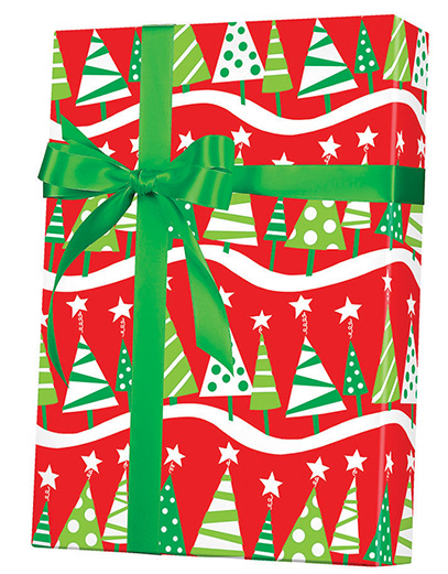 Rocking Trees Gift Wrapping Paper 15ft