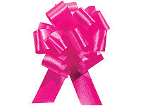 Hot Pink Satin 5inch Gift Wrapping Decorative Pull Bows -5pack