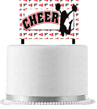 Cheerleader Cake Decoration Banner