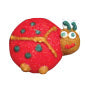 Mini Ladybug Royal Icing Cake-Cupcake Decorations 12 Ct
